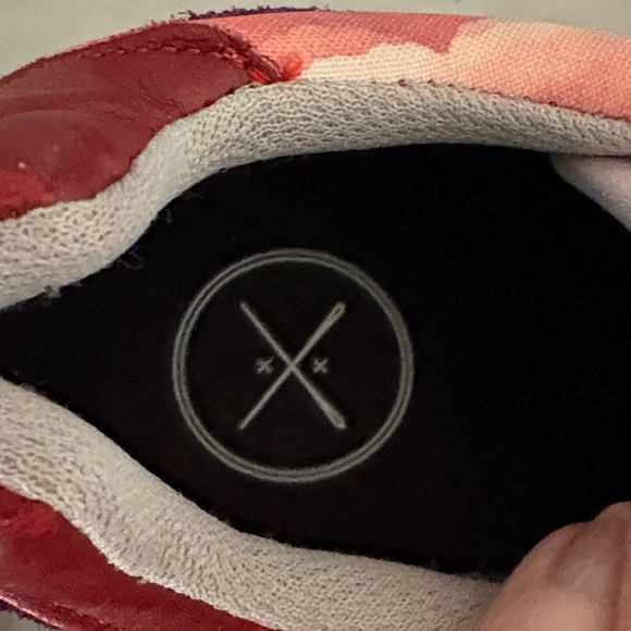 Inkkas Red and Pink Women's Sneakers - Picture 6 of 13